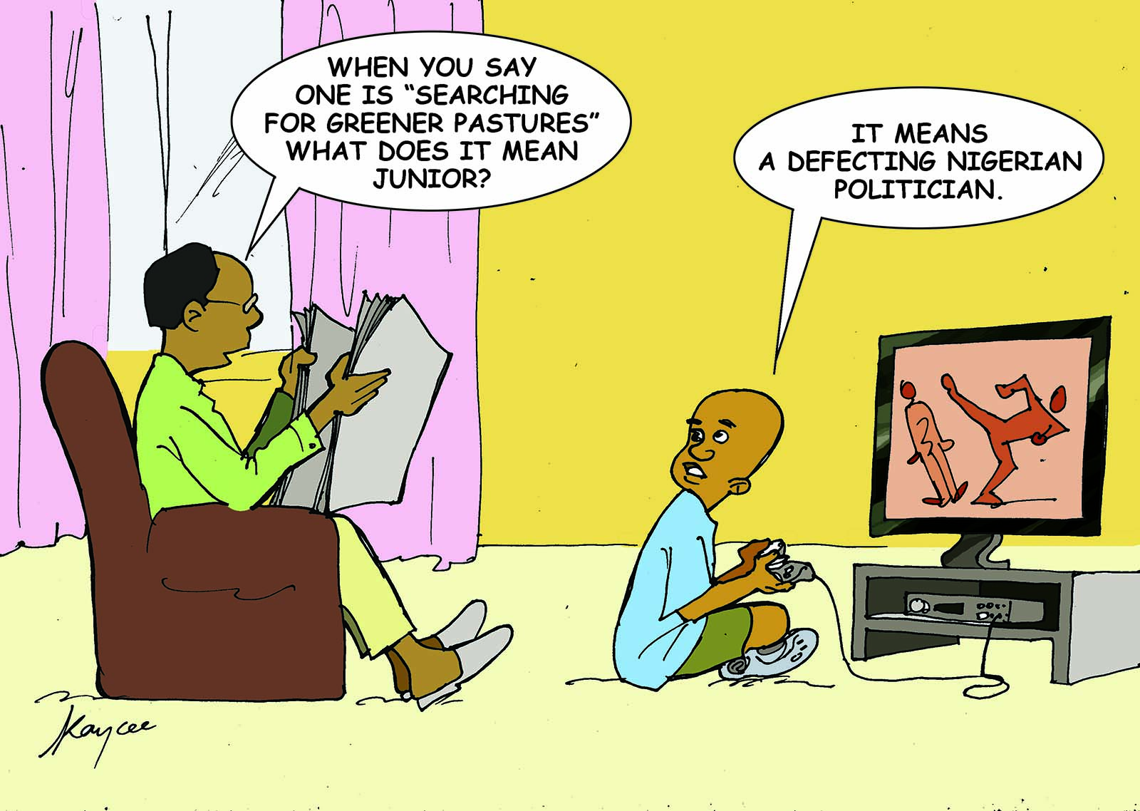 Nigeria Today: Greener Pasture